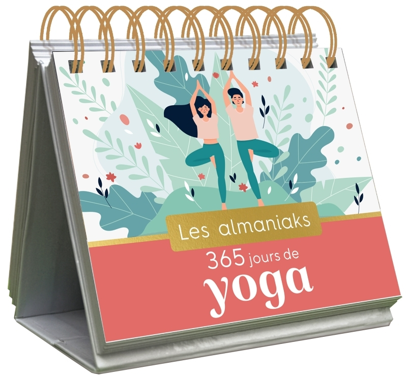 Almaniak 365 jours de yoga, calendrier 1 posture par jour (Etui)