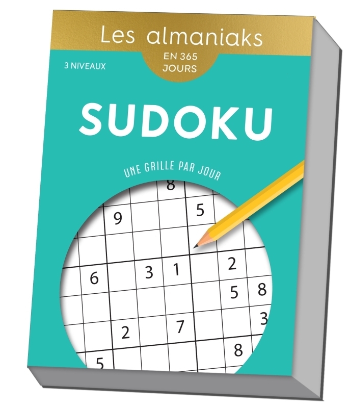 Almaniak Sudoku - Calendrier, une grille par jour (Etui)