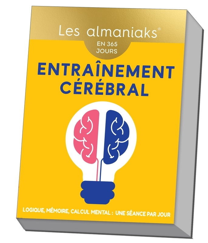 Almaniak Entraînement cérébral - Calendrier, un exercice par jour (Etui)