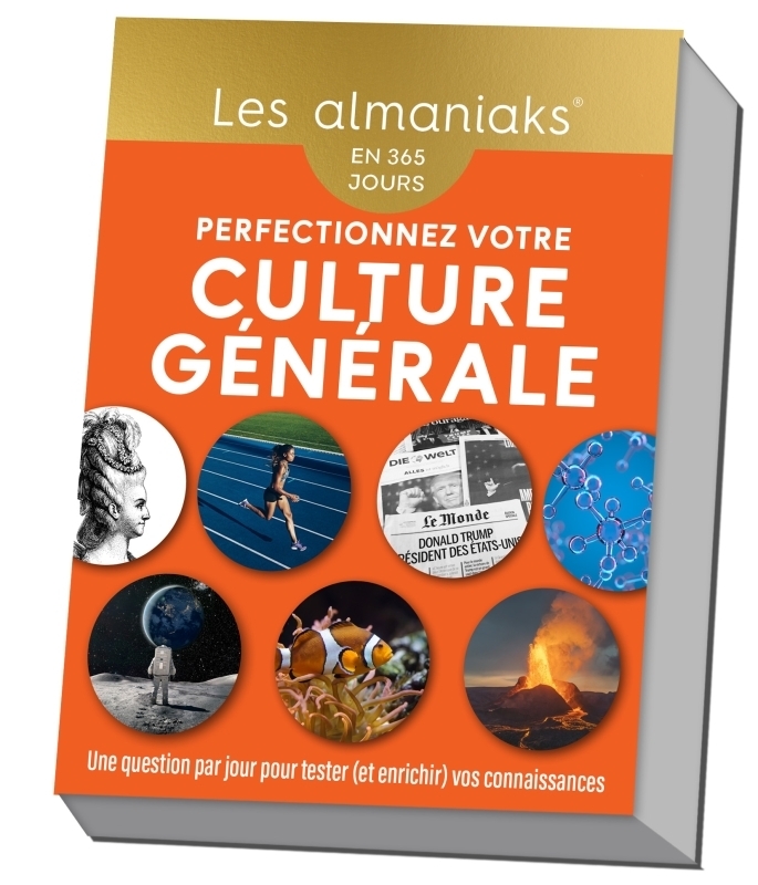 Almaniak Perfectionnez votre culture générale - Calendrier, une question par jour (Etui)