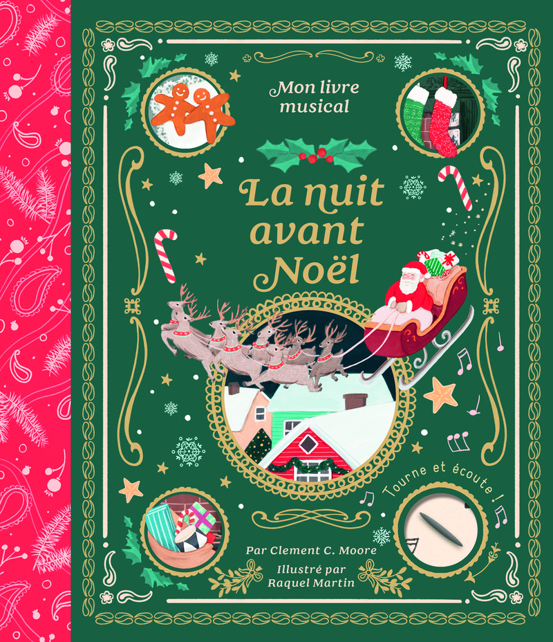 MON LIVRE MUSICAL - LA NUIT AVANT NOËL (Cartonné)