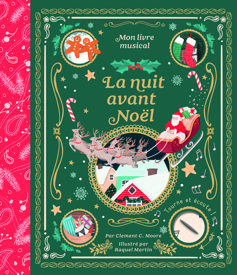 MON LIVRE MUSICAL - LA NUIT AVANT NOËL (Cartonné)