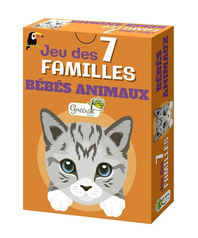 7 familles bébés animaux (Coffret)