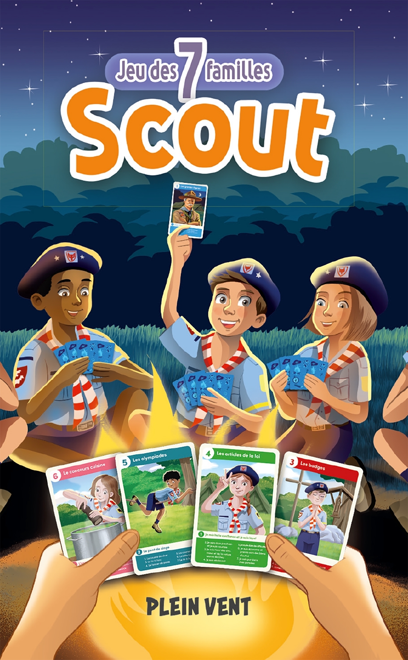 Jeu des 7 familles scout - Pour les louveteaux, louvettes et jeannettes (Broché)