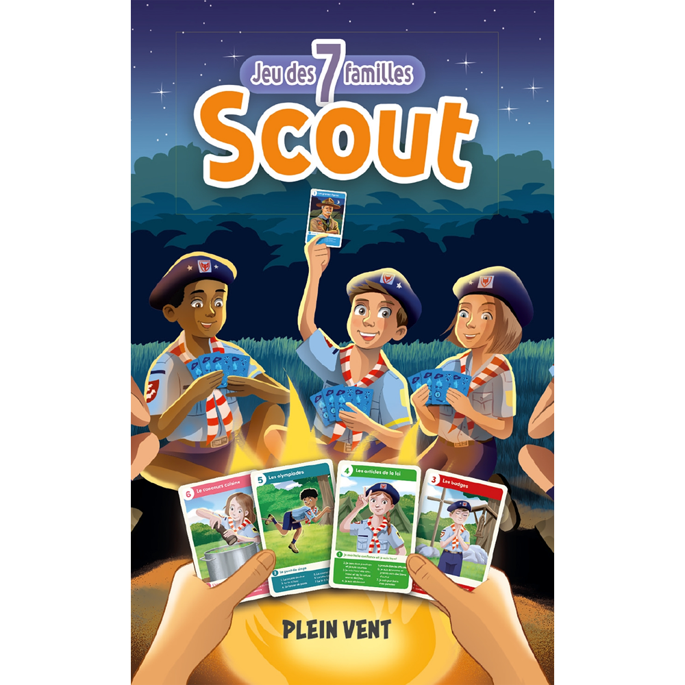 Jeu des 7 familles scout - Pour les louveteaux, louvettes et jeannettes (Broché)