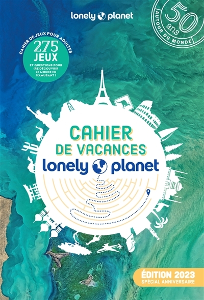 Cahier de vacances Lonely Planet 2023 (Broché)