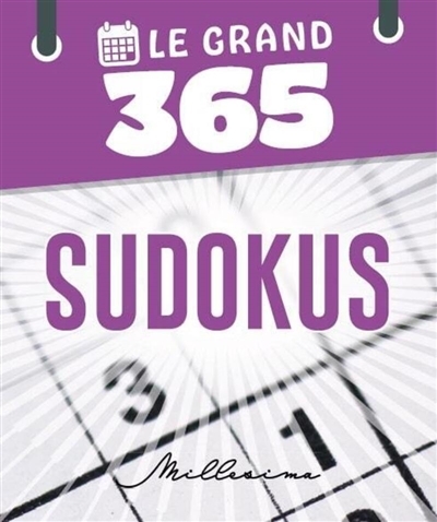 Le Grand 365 sudokus (Broché)