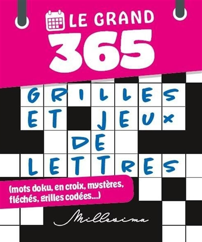 Le Grand 365 jeux de lettres (fléchés, croisés, mêlés) (Broché)