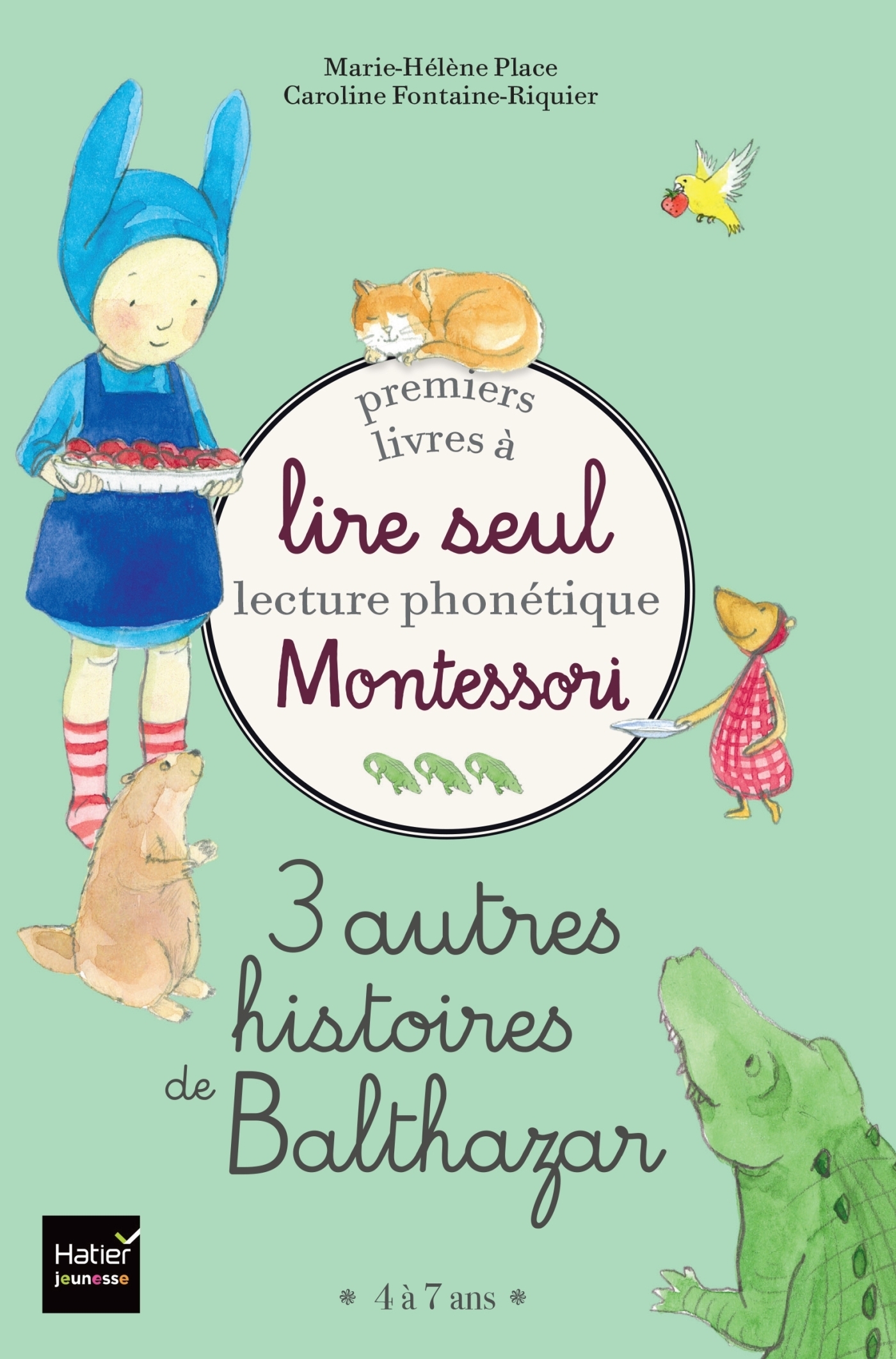 Coffret Premiers livres à lire seul 3 autres histoires de Balthazar Niveau 3 Pédagogie Montessori (C