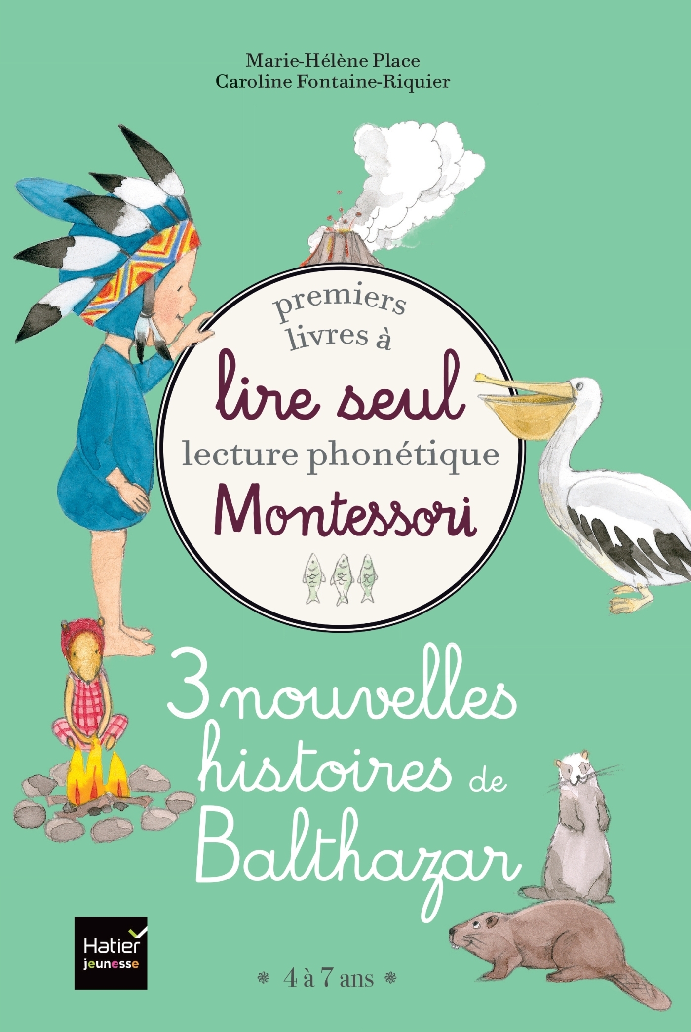 Coffret Premiers livres à lire seul 3 nouvelles histoires de Balthazar Niveau 3 Pédagogie Montessori