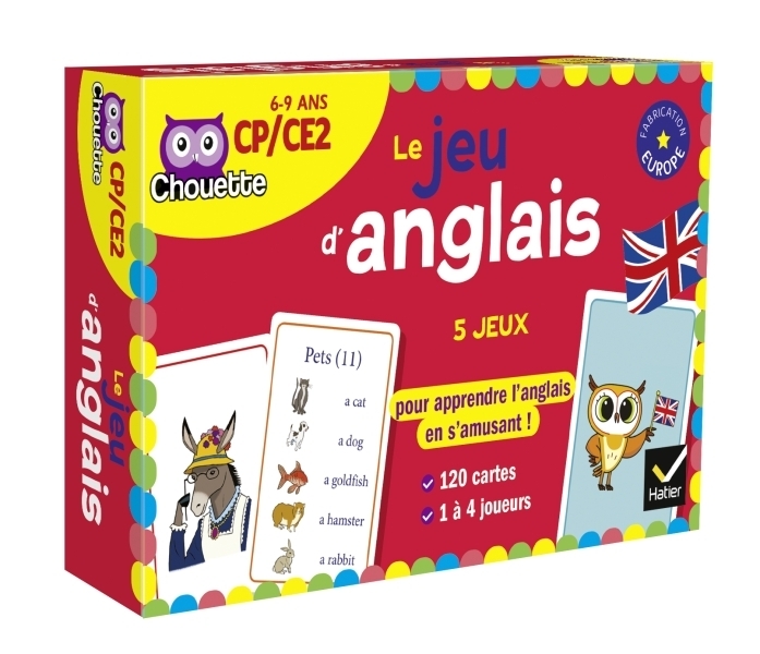 Le jeu d'anglais CP-CE2 (Coffret)