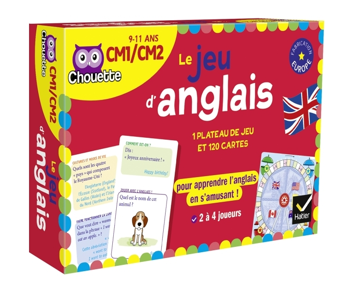 Le jeu d'anglais CM1-CM2 (Coffret)