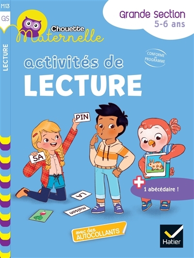 Chouette maternelle Activités de lecture Grande Section (Broché)
