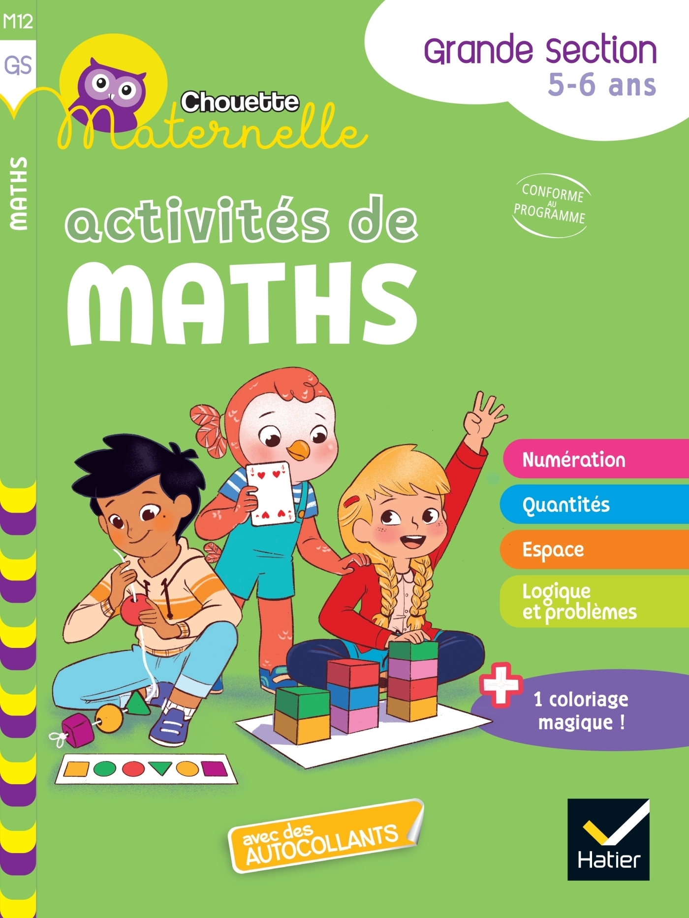 Chouette maternelle Activités de maths Grande Section (Broché)