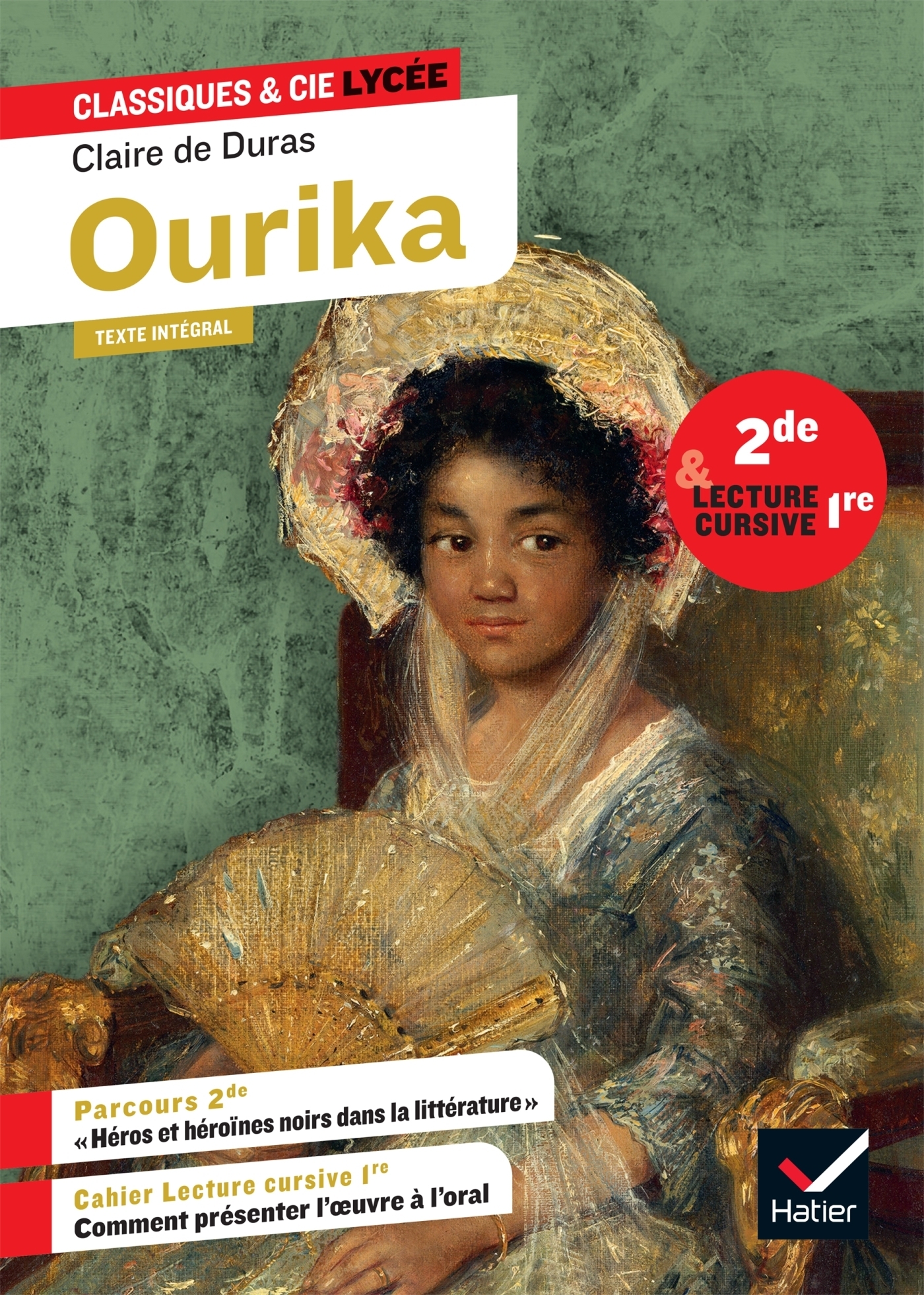 Ourika (2de, lecture cursive 1re) - suivi d'un parcours « Héros et héroïnes noirs dans la littératur