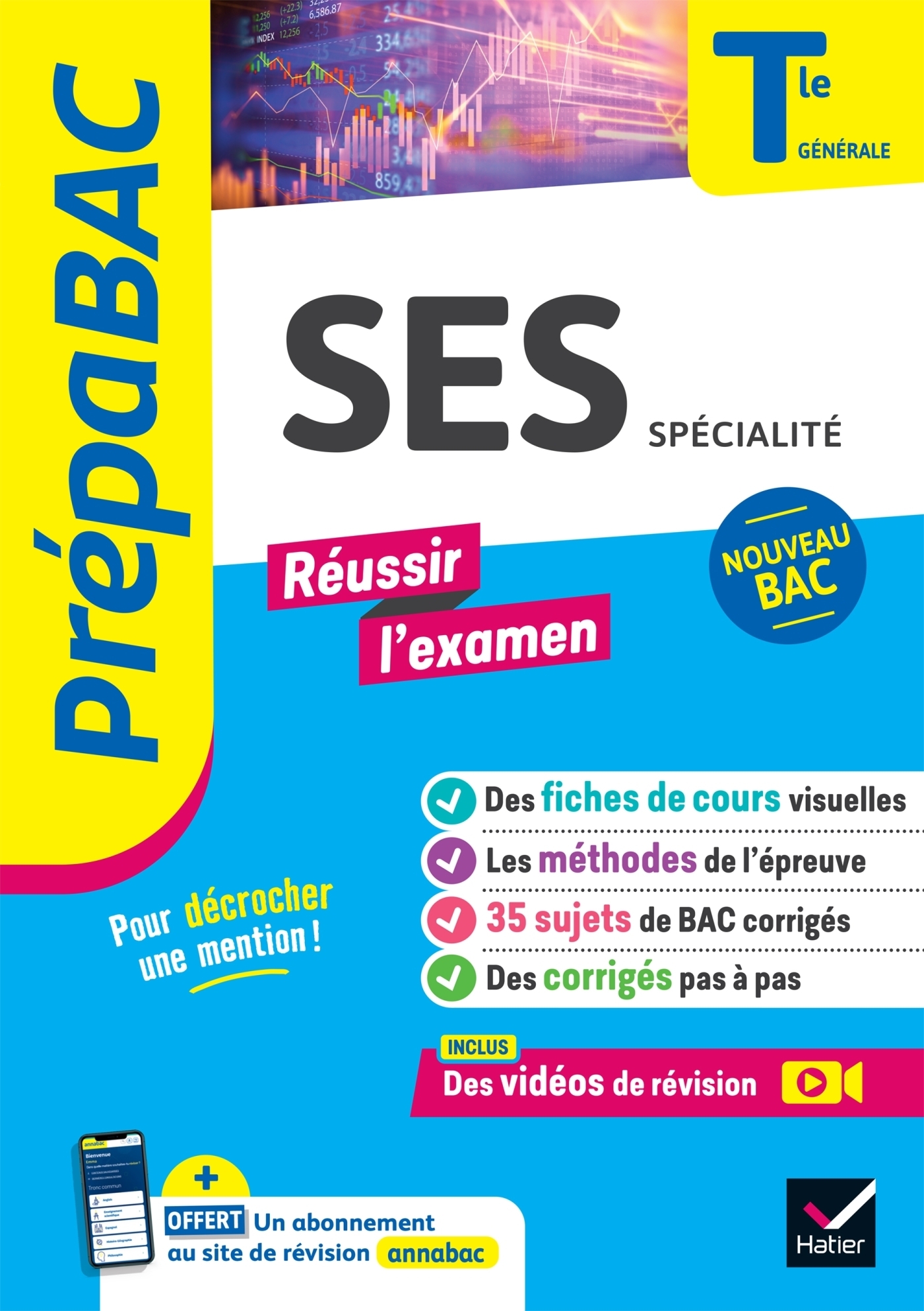 SES Tle générale (spécialité) - Prépabac Réussir l'examen - Bac 2024 - nouveau programme de Terminal