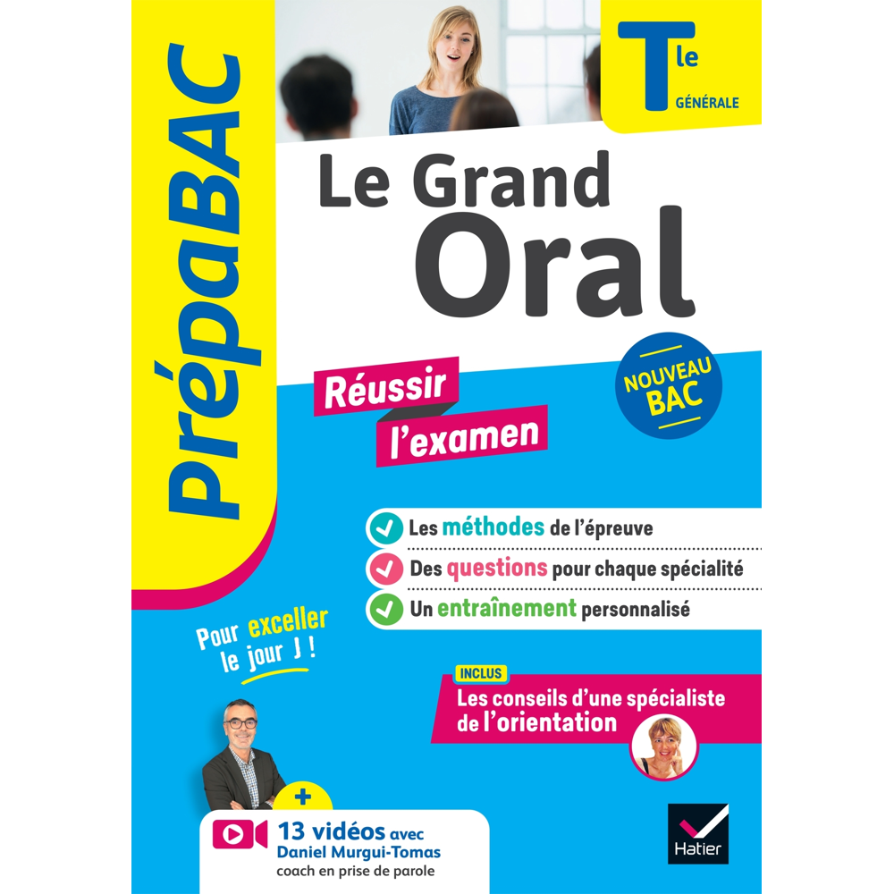 Prépabac Le Grand Oral Tle générale - Bac 2024 - nouveau programme de Terminale (Broché)