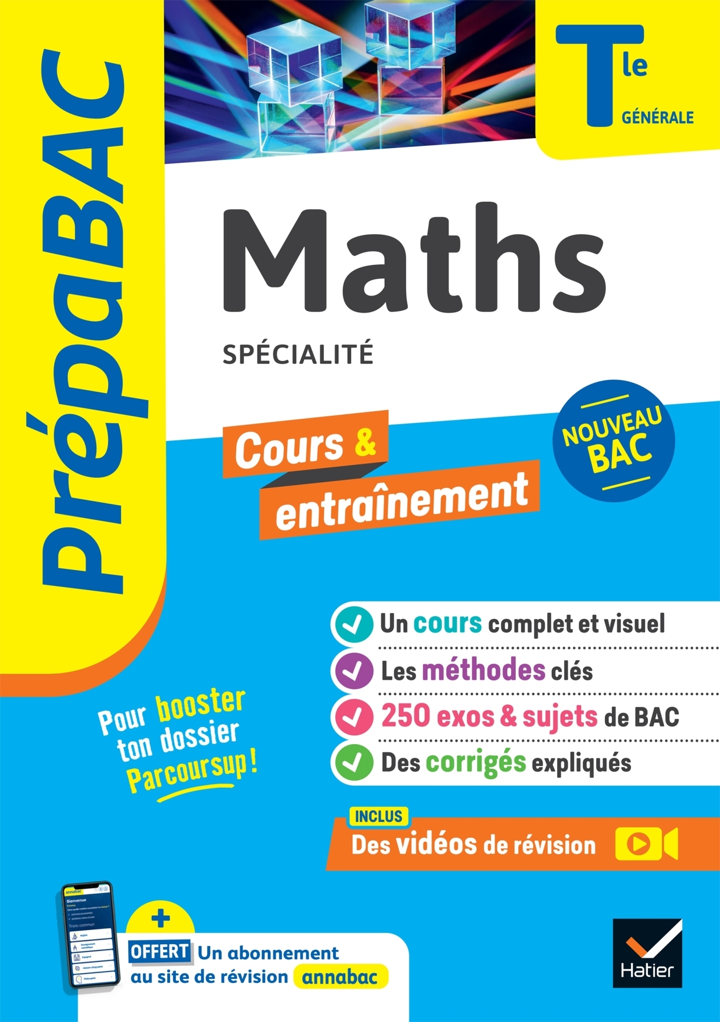 Prépabac Maths (spécialité) Tle générale - Bac 2024 - nouveau programme de Terminale (Broché)