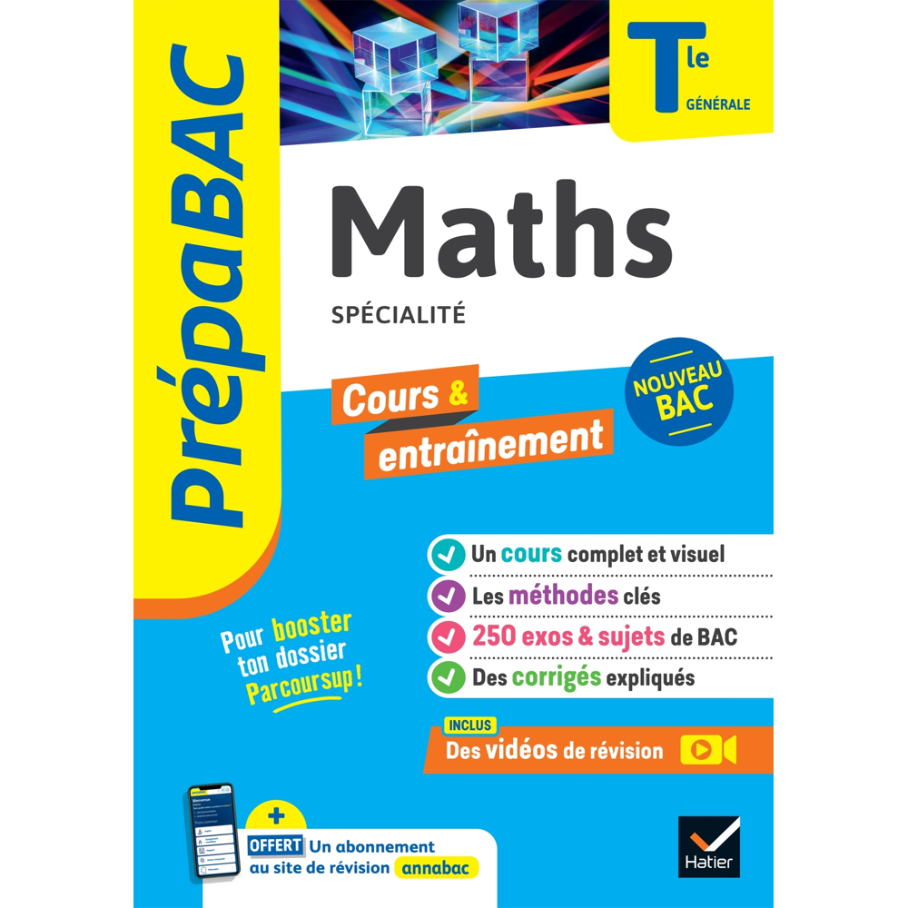 Prépabac Maths (spécialité) Tle générale - Bac 2024 - nouveau programme de Terminale (Broché)