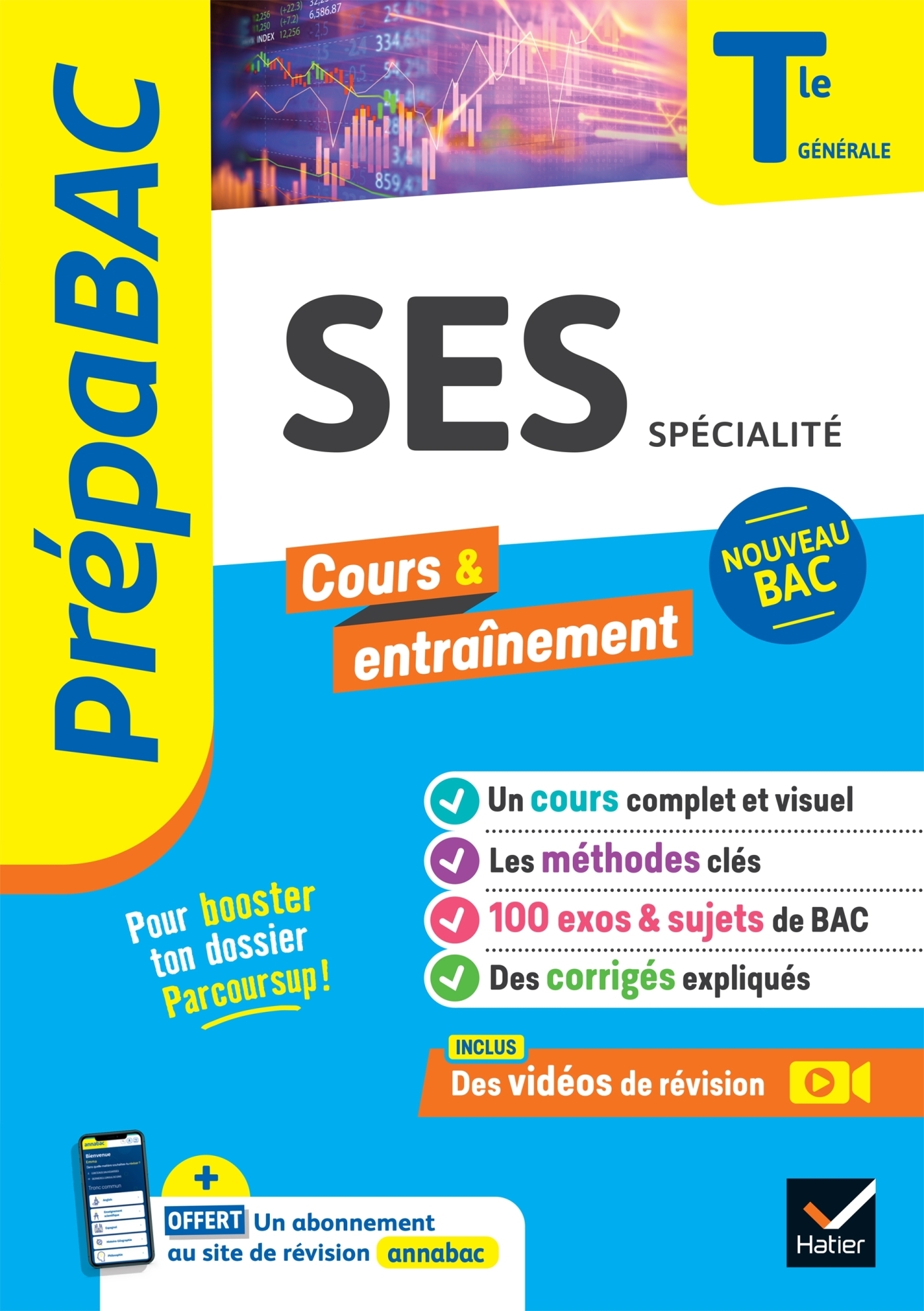 Prépabac SES Tle générale (spécialité) - Bac 2024 - nouveau programme de Terminale (Broché)