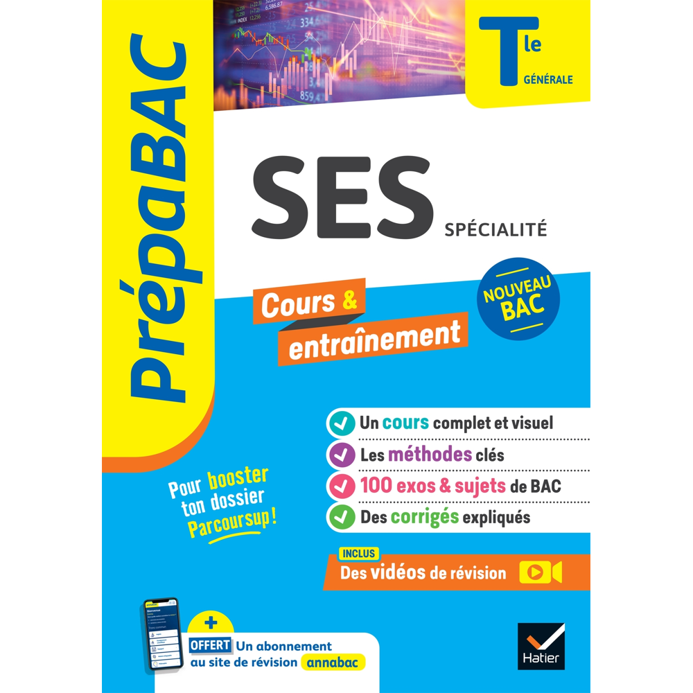 Prépabac SES Tle générale (spécialité) - Bac 2024 - nouveau programme de Terminale (Broché)
