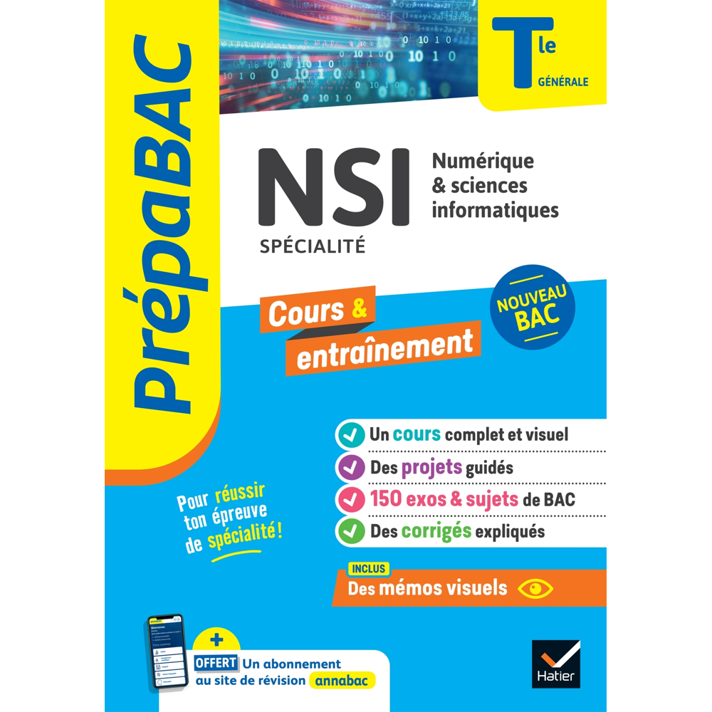 Prépabac NSI Tle générale (spécialité) - Bac 2024 - nouveau programme de Terminale (Broché)