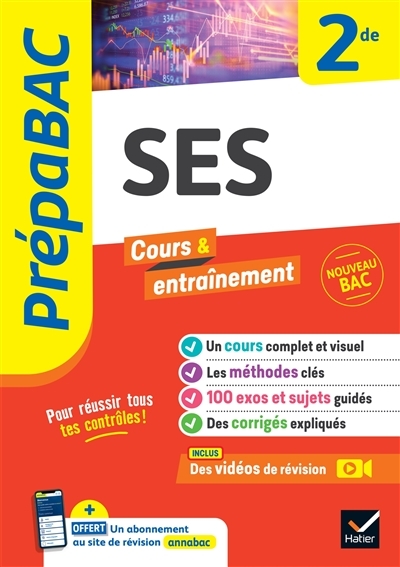 Prépabac SES 2de - nouveau programme de Seconde (Broché)