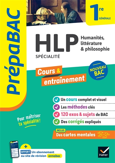Prépabac HLP 1re générale (spécialité) - nouveau programme de Première (Broché)