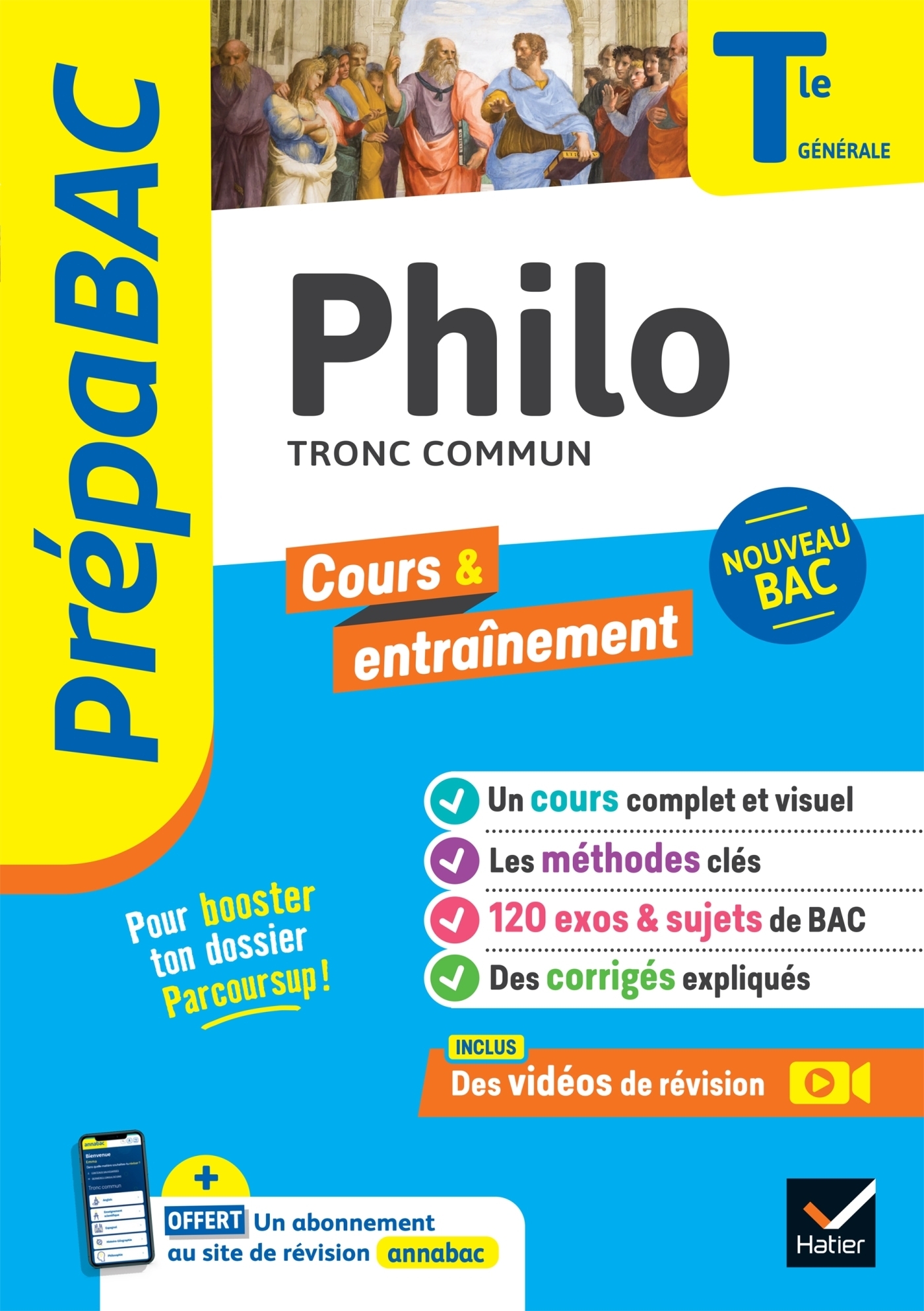 Prépabac Philo Tle générale - Bac 2024 - nouveau programme de Terminale (Broché)