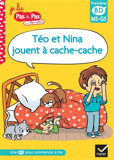 Téo et Nina jouent à cache-cache - BD Téo et Nina, MS-GS (Poche)