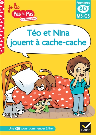 Téo et Nina jouent à cache-cache - BD Téo et Nina, MS-GS (Poche)