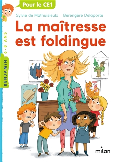 La maîtresse, Tome 1 - La maîtresse est foldingue (Poche)