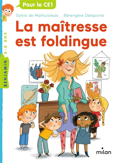 La maîtresse, Tome 1 - La maîtresse est foldingue (Poche)