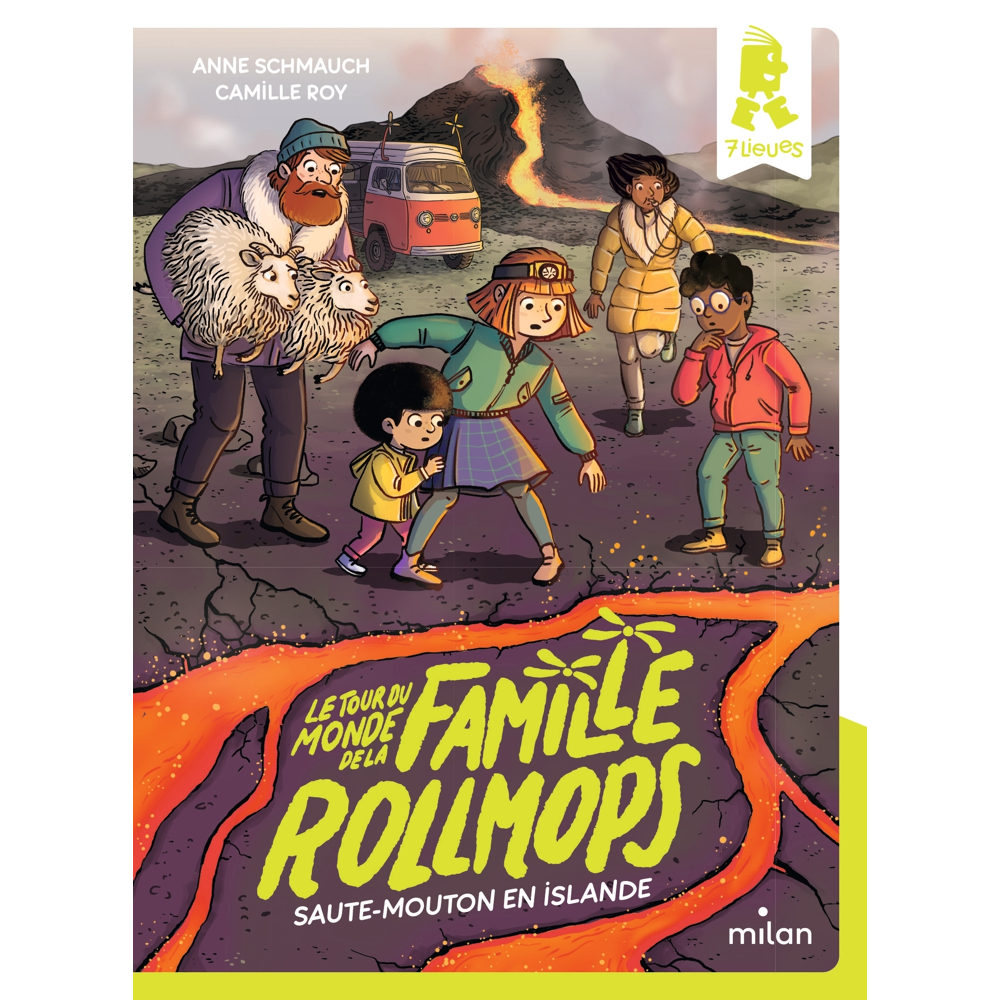 Le tour du monde de la famille Rollmops, Tome 06 - Saute-mouton en Islande (Poche)