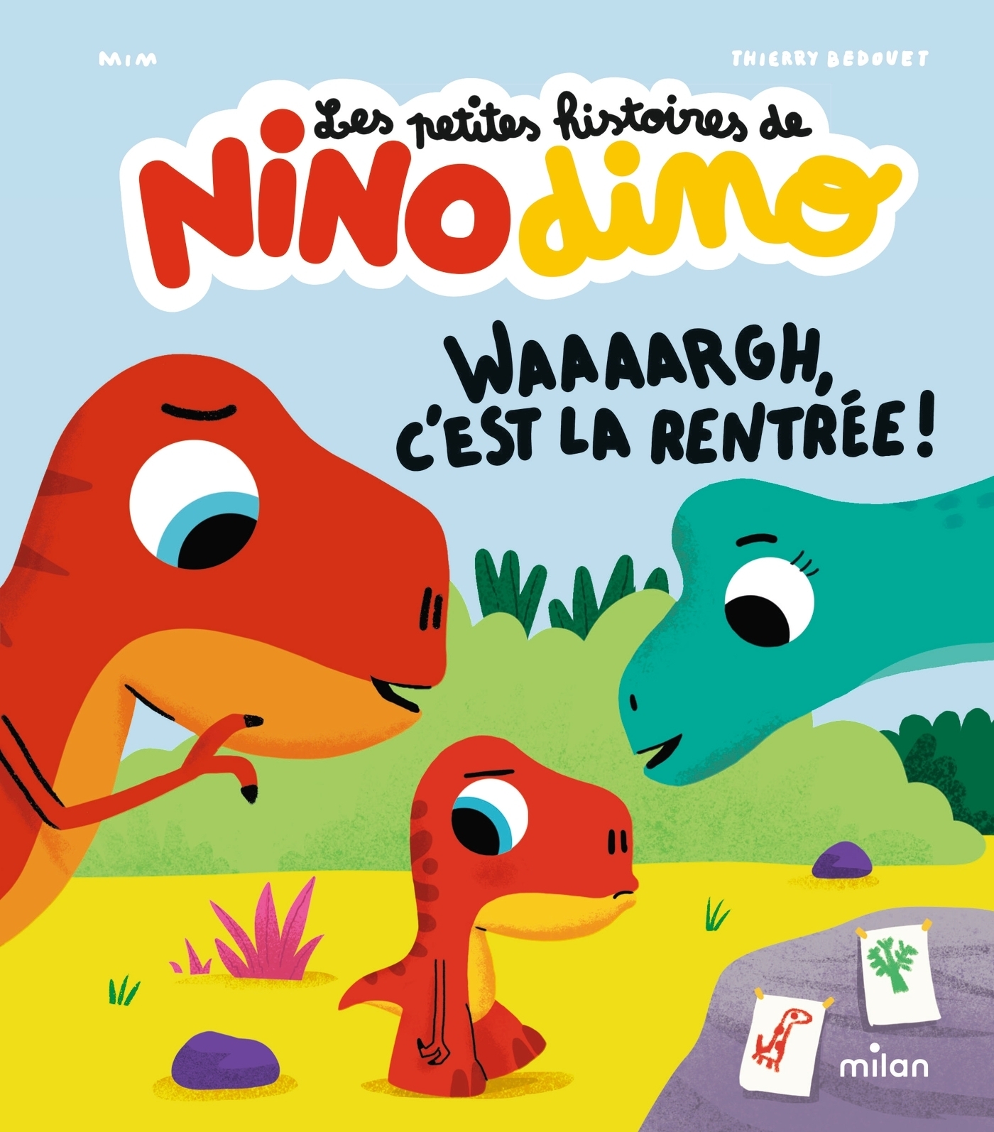 Les petites histoires de Nino Dino - Waaaargh, c'est la rentrée ! (Cartonné)