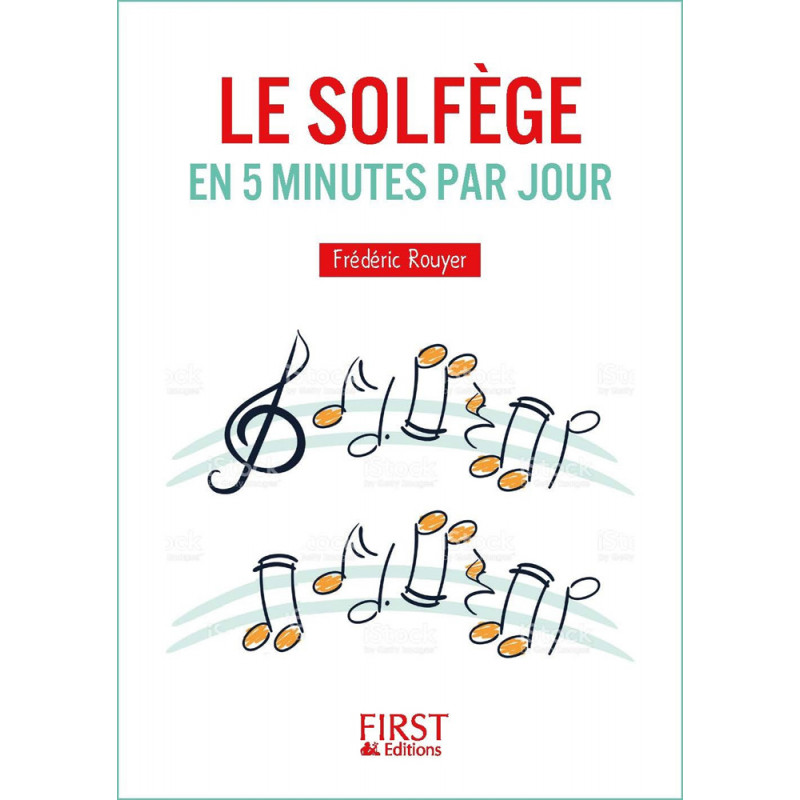 Petit livre - Le solfège en 5 minutes par jour - Frédéric Rouyer