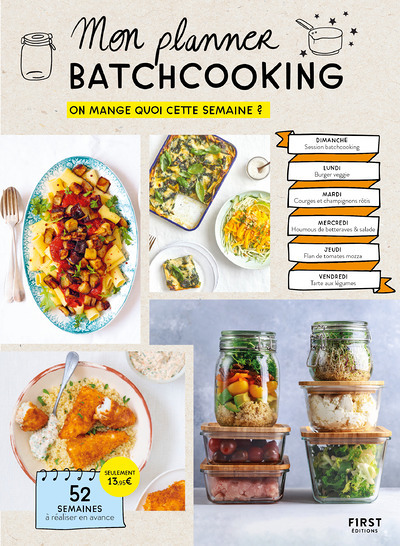 Mon planner batchcooking (Broché)