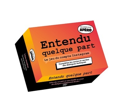 Petit apéro - Entendu quelque part (Broché)