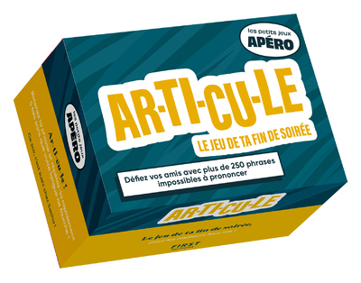 Petit apéro - Ar-ti-cu-le, 2e éd (Broché)
