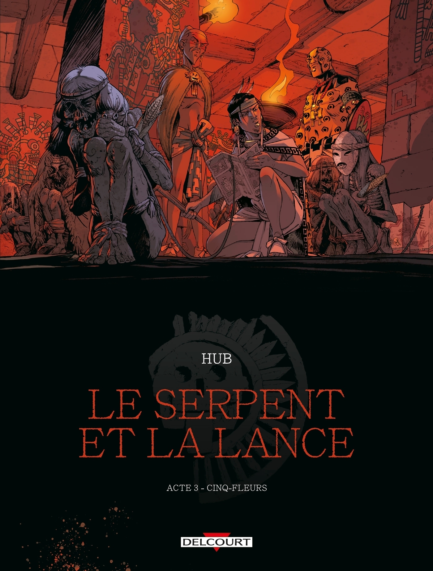 Le Serpent et la Lance Tome 3 - Cinq-fleurs (BD)