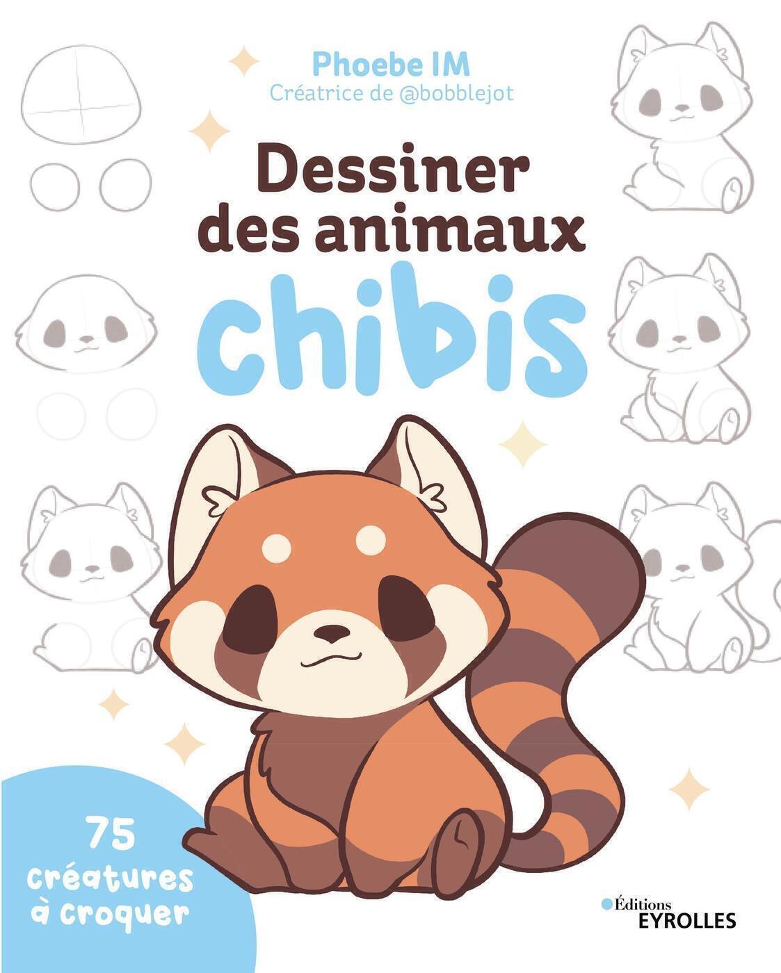 Dessiner des animaux chibis - 75 créatures à croquer (Broché)