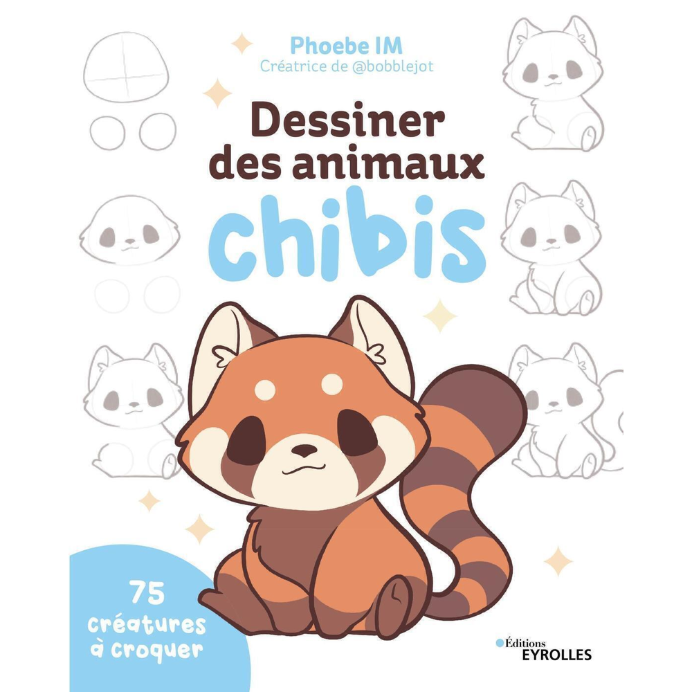 Dessiner des animaux chibis - 75 créatures à croquer (Broché)