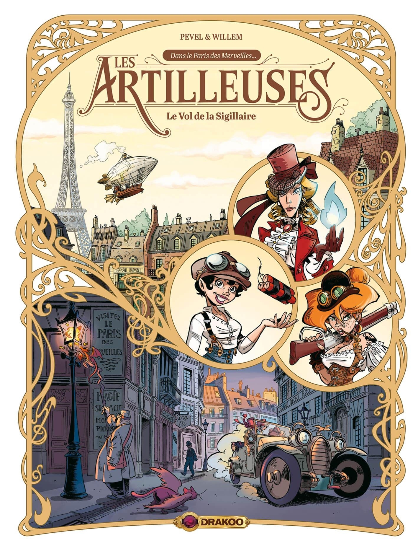 Les Artilleuses - vol. 01/3 - Le vol de la Sigillaire (BD)