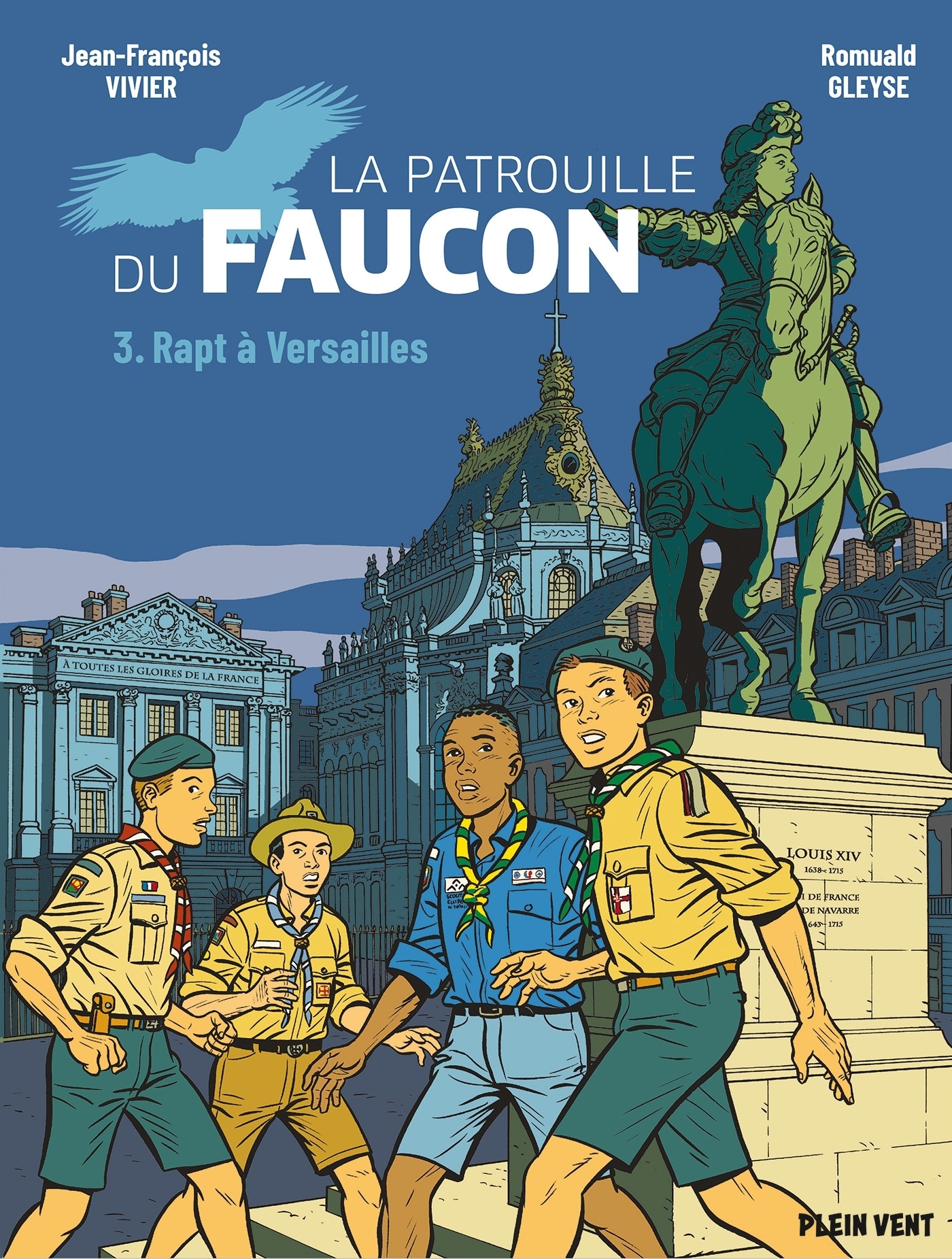 Rapt à Versailles - Les aventures de la Patrouille du Faucon vol. 3 (BD)