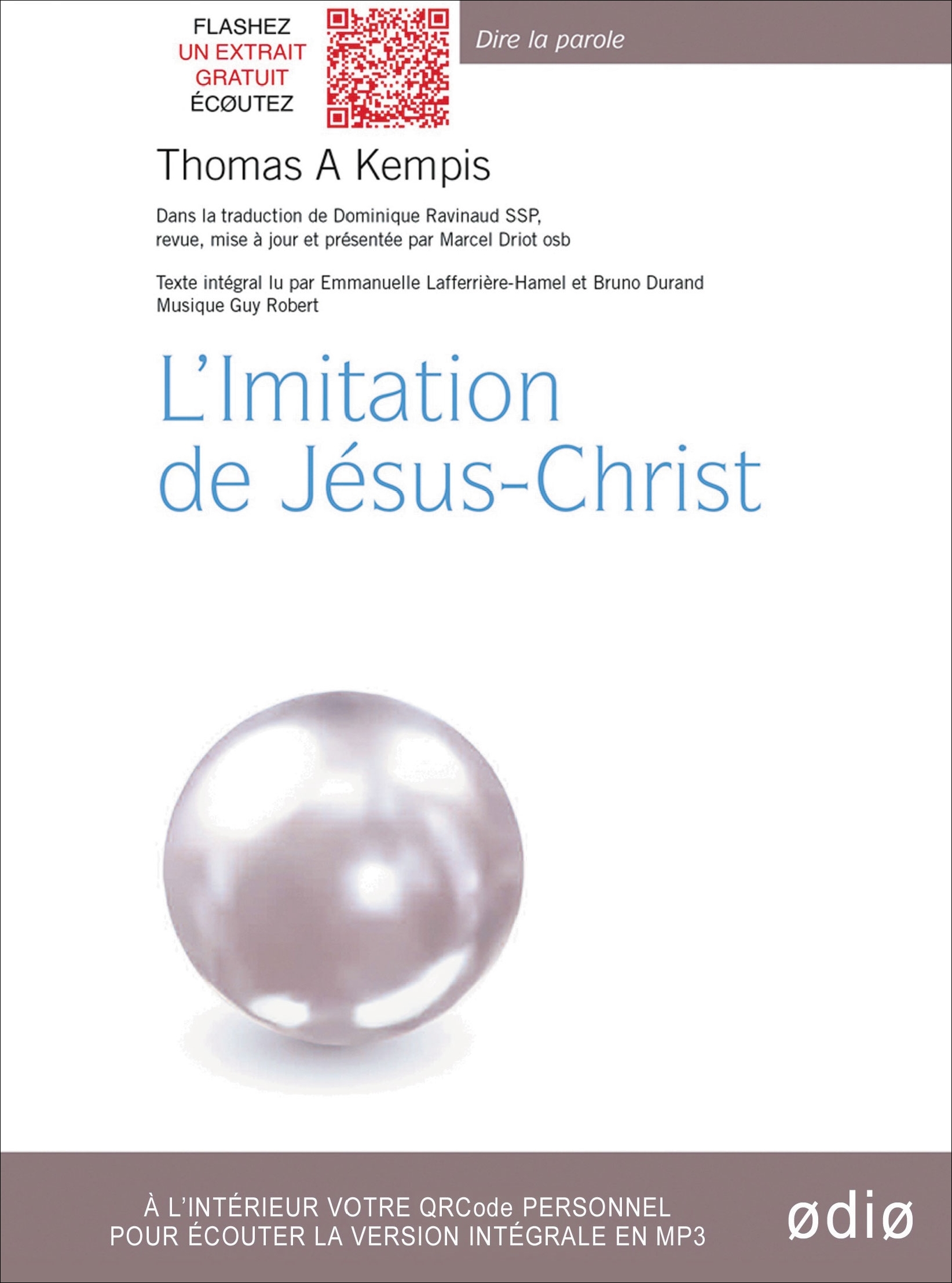 L'imitation de JésusÂ­ Christ (Livre lu)