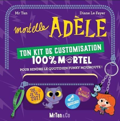 Mortelle Adèle - Kit de customisation (Relié)