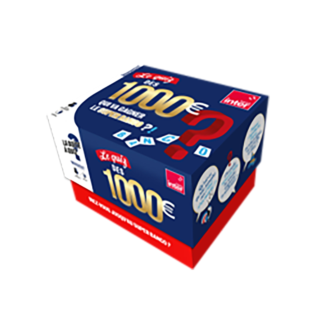 Boite de jeux - Le quiz des mille euros (Broché)