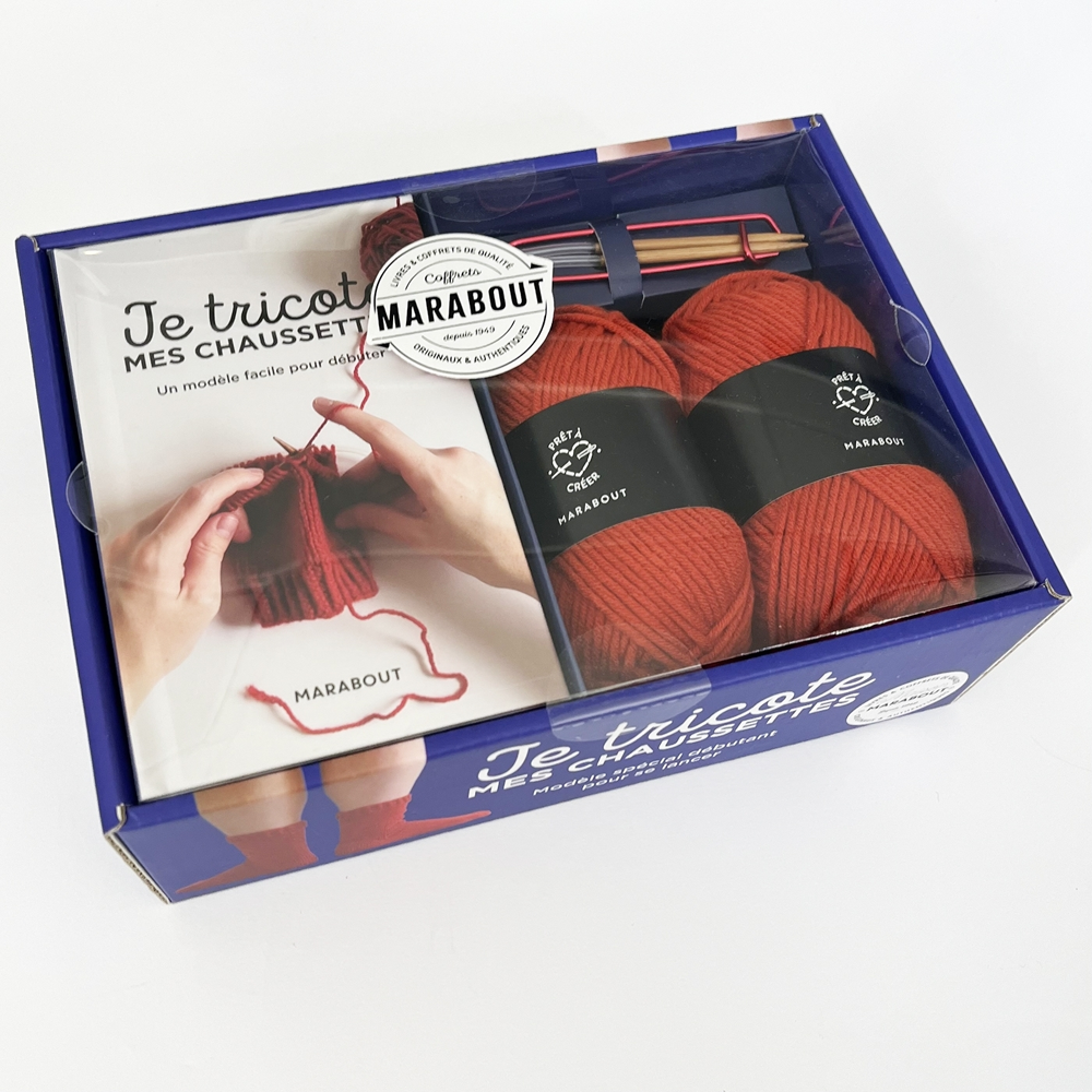 Coffret je tricote mes chaussettes (Coffret)