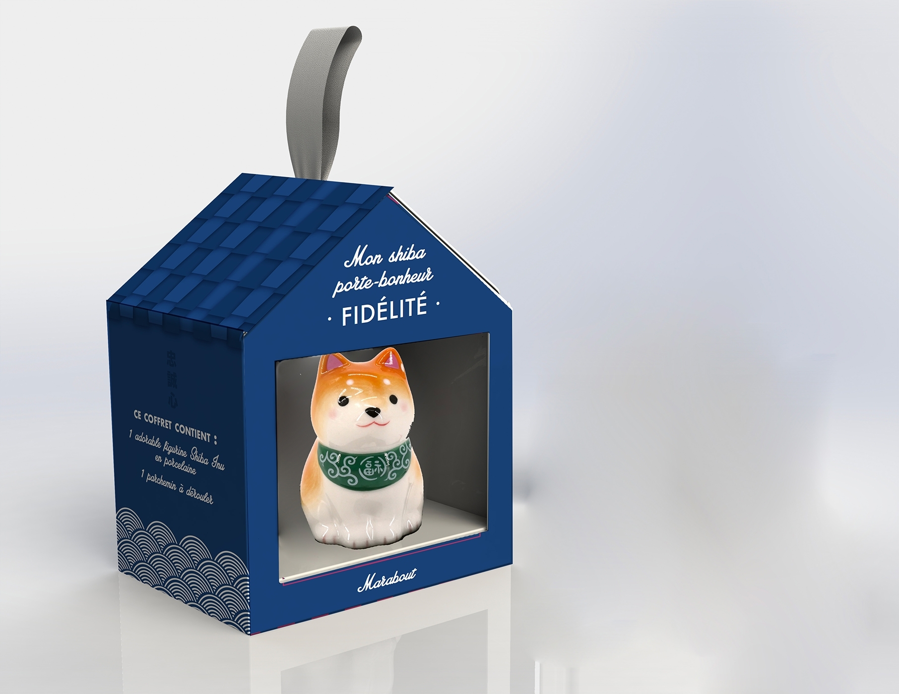 Mon Shiba porte-bonheur fidélité (Coffret)