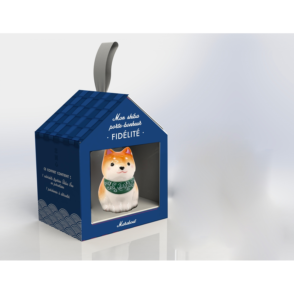 Mon Shiba porte-bonheur fidélité (Coffret)
